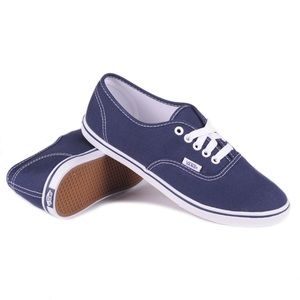 Blue low pro Vans
